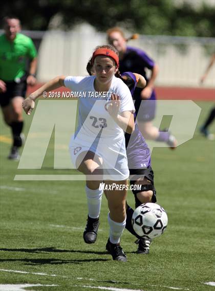 Thumbnail 3 in Bishop Miege vs. Louisburg (KSHSAA 4-1A Final) photogallery.