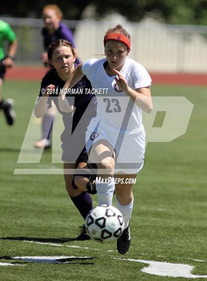 Thumbnail 3 in Bishop Miege vs. Louisburg (KSHSAA 4-1A Final) photogallery.
