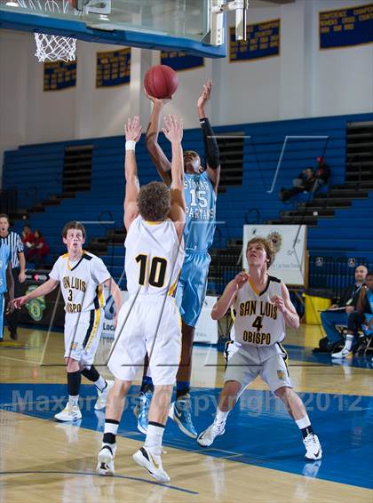 Thumbnail 2 in Sylmar vs San Luis Obispo (National Prep Classic) photogallery.