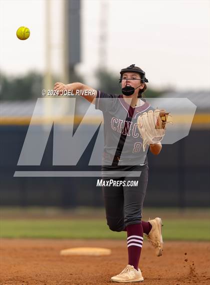 Thumbnail 3 in Cinco Ranch @ Katy (UIL Softball 6A Region 3 Regional Quarter Final) photogallery.