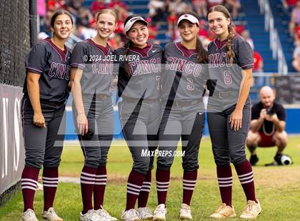 Thumbnail 3 in Cinco Ranch @ Katy (UIL Softball 6A Region 3 Regional Quarter Final) photogallery.