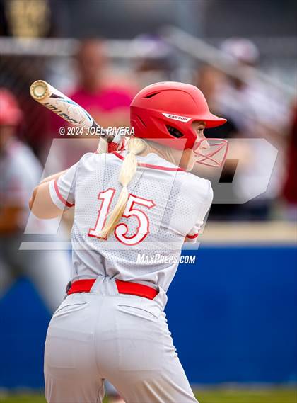 Thumbnail 2 in Cinco Ranch @ Katy (UIL Softball 6A Region 3 Regional Quarter Final) photogallery.