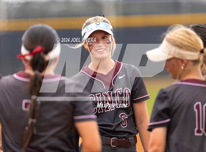 Thumbnail 3 in Cinco Ranch @ Katy (UIL Softball 6A Region 3 Regional Quarter Final) photogallery.