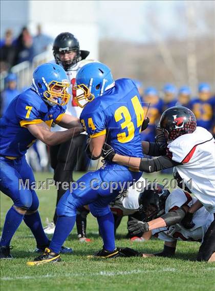 Thumbnail 3 in Shell Lake vs. Luck (WIAA Level 2 Playoffs) photogallery.