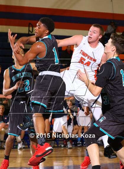Thumbnail 1 in Sheldon vs. Timpview (Tarkanian Classic) photogallery.