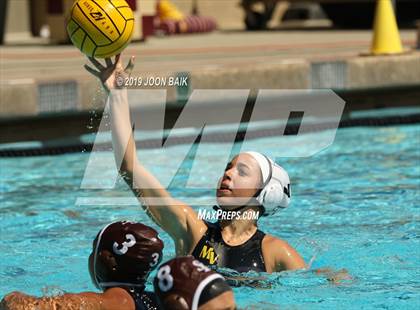 Thumbnail 3 in Mountain View vs Saint Francis (Amanda Mac Invitational) photogallery.