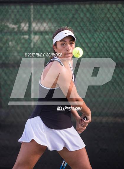 Thumbnail 3 in Olympian vs Westview (CIF SDS Singles Finals) photogallery.