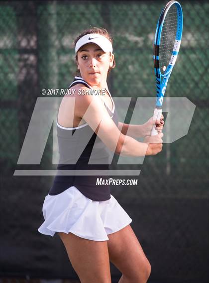 Thumbnail 2 in Olympian vs Westview (CIF SDS Singles Finals) photogallery.