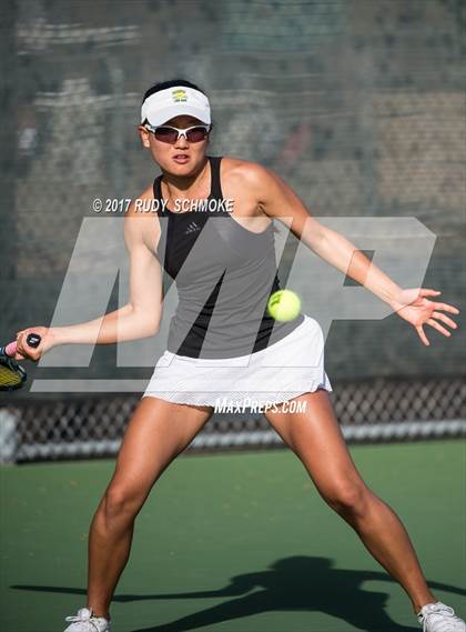 Thumbnail 3 in Olympian vs Westview (CIF SDS Singles Finals) photogallery.