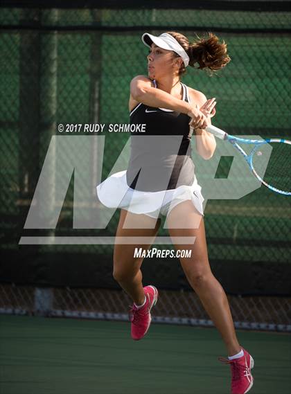 Thumbnail 3 in Olympian vs Westview (CIF SDS Singles Finals) photogallery.