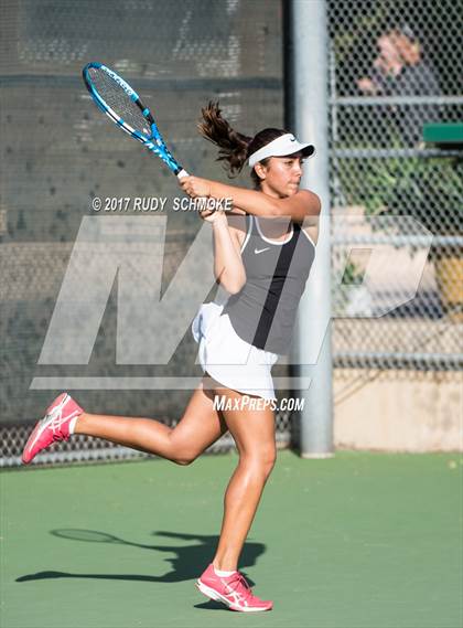 Thumbnail 3 in Olympian vs Westview (CIF SDS Singles Finals) photogallery.