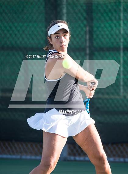 Thumbnail 2 in Olympian vs Westview (CIF SDS Singles Finals) photogallery.