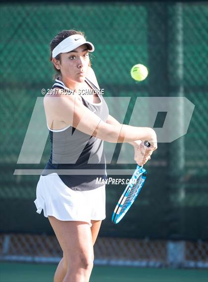 Thumbnail 3 in Olympian vs Westview (CIF SDS Singles Finals) photogallery.