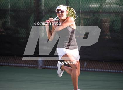 Thumbnail 1 in Olympian vs Westview (CIF SDS Singles Finals) photogallery.