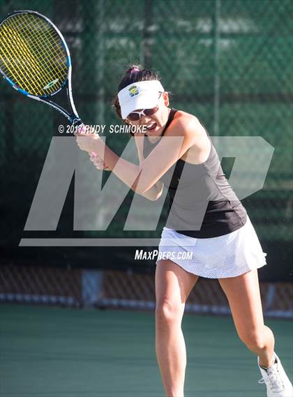 Thumbnail 2 in Olympian vs Westview (CIF SDS Singles Finals) photogallery.