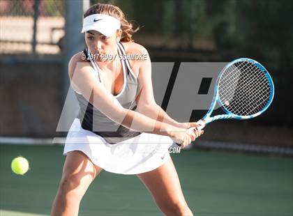 Thumbnail 2 in Olympian vs Westview (CIF SDS Singles Finals) photogallery.