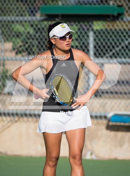 Thumbnail 2 in Olympian vs Westview (CIF SDS Singles Finals) photogallery.