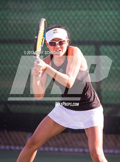 Thumbnail 3 in Olympian vs Westview (CIF SDS Singles Finals) photogallery.