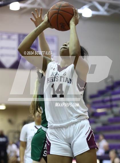Thumbnail 1 in Kings Christian vs Badin (Classic in the City) photogallery.