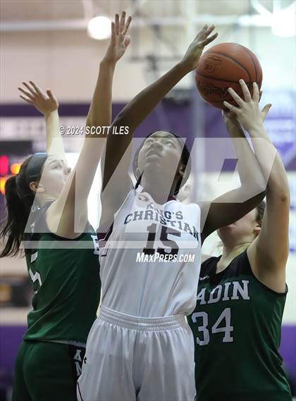 Thumbnail 2 in Kings Christian vs Badin (Classic in the City) photogallery.