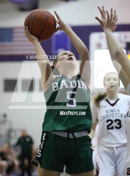 Thumbnail 2 in Kings Christian vs Badin (Classic in the City) photogallery.