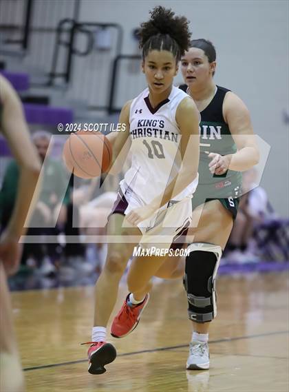 Thumbnail 3 in Kings Christian vs Badin (Classic in the City) photogallery.