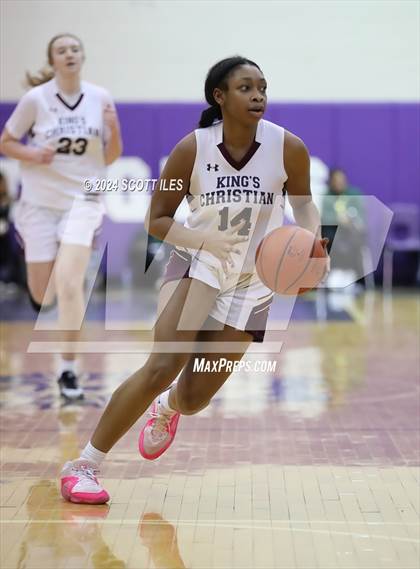 Thumbnail 2 in Kings Christian vs Badin (Classic in the City) photogallery.