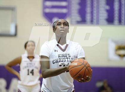 Thumbnail 2 in Kings Christian vs Badin (Classic in the City) photogallery.