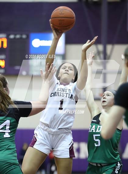 Thumbnail 1 in Kings Christian vs Badin (Classic in the City) photogallery.