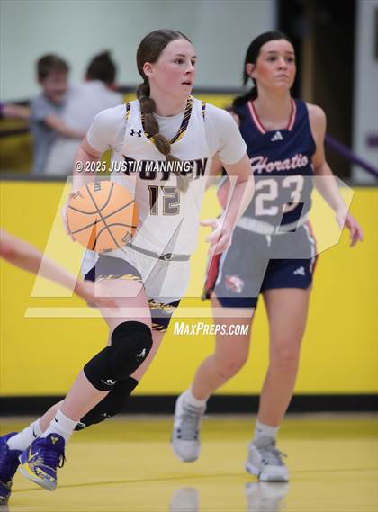 Thumbnail 1 in Poyen vs. Horatio (AAA 2A-4 Regional First Round) photogallery.