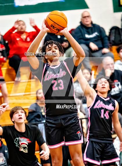 Thumbnail 2 in Monterey Trail vs. Lincoln (CIF SJS D1 Semifinal) photogallery.