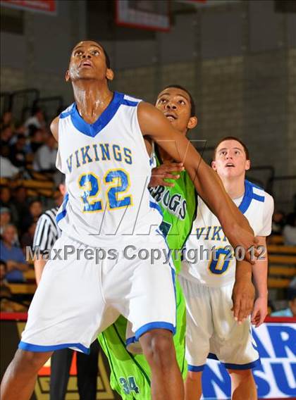 Thumbnail 1 in St. Bernard vs. Ribet Academy (CIF SS D5AA Final) photogallery.