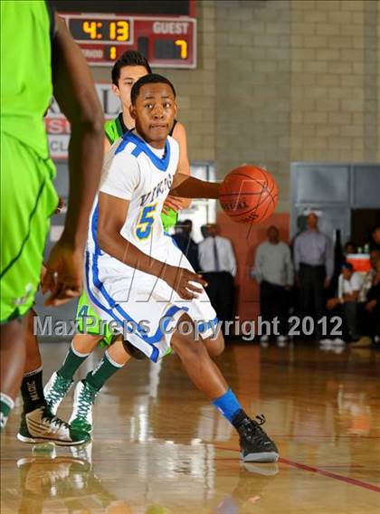 Thumbnail 1 in St. Bernard vs. Ribet Academy (CIF SS D5AA Final) photogallery.