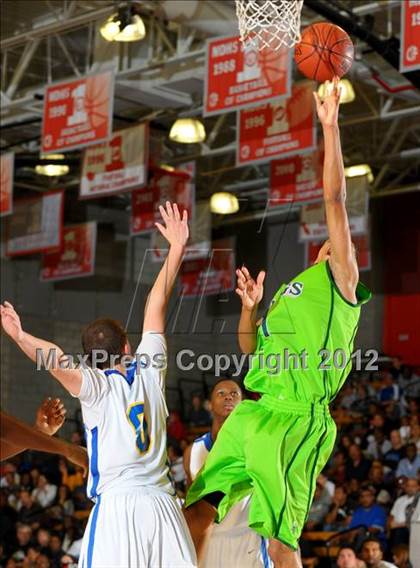 Thumbnail 1 in St. Bernard vs. Ribet Academy (CIF SS D5AA Final) photogallery.
