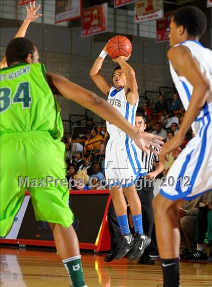 Thumbnail 1 in St. Bernard vs. Ribet Academy (CIF SS D5AA Final) photogallery.