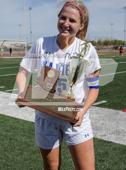 Thumbnail 3 in Xavier College Prep vs. Perry (AIA 6A Championship Awards) photogallery.