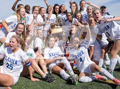 Thumbnail 3 in Xavier College Prep vs. Perry (AIA 6A Championship Awards) photogallery.