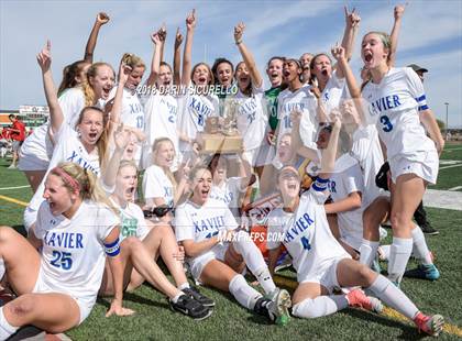 Thumbnail 1 in Xavier College Prep vs. Perry (AIA 6A Championship Awards) photogallery.