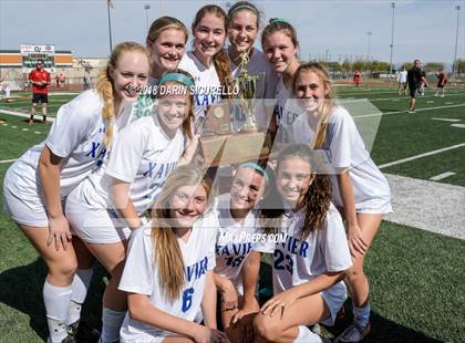 Thumbnail 3 in Xavier College Prep vs. Perry (AIA 6A Championship Awards) photogallery.