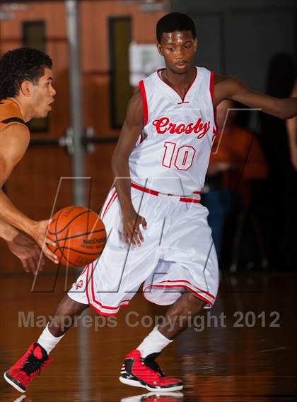 Thumbnail 1 in Crosby @ Dobie (McDonald's Texas Invitational) photogallery.