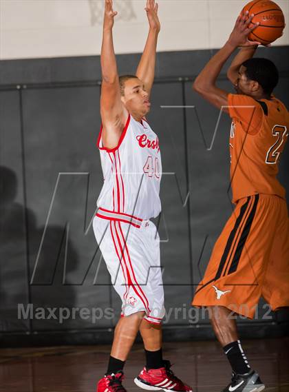 Thumbnail 3 in Crosby @ Dobie (McDonald's Texas Invitational) photogallery.