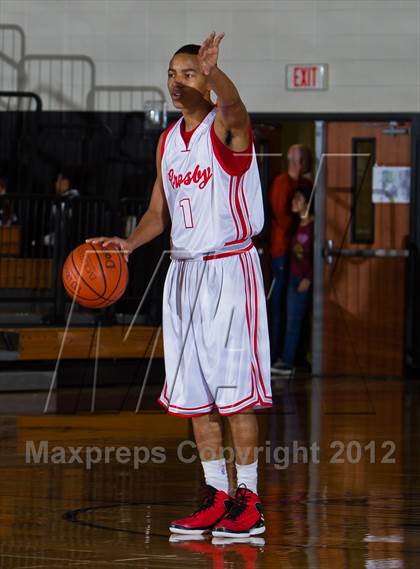 Thumbnail 2 in Crosby @ Dobie (McDonald's Texas Invitational) photogallery.