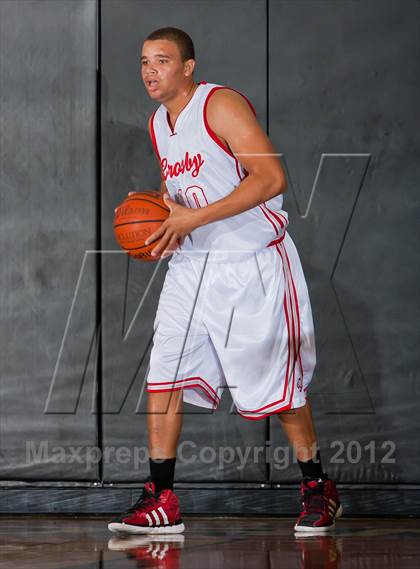 Thumbnail 1 in Crosby @ Dobie (McDonald's Texas Invitational) photogallery.