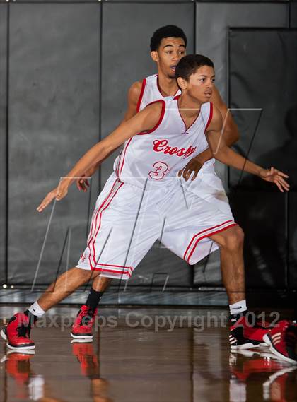 Thumbnail 2 in Crosby @ Dobie (McDonald's Texas Invitational) photogallery.