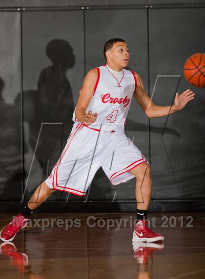 Thumbnail 2 in Crosby @ Dobie (McDonald's Texas Invitational) photogallery.