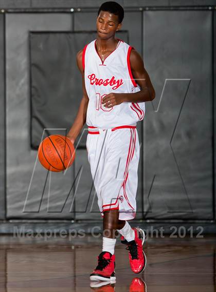 Thumbnail 2 in Crosby @ Dobie (McDonald's Texas Invitational) photogallery.