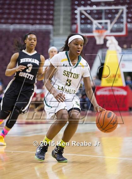 Thumbnail 1 in Neumann-Goretti vs. Seton LaSalle (PIAA Class AA Final) photogallery.