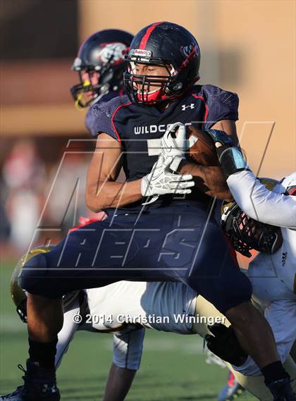 Thumbnail 2 in Skyline @ Woods Cross (UHSAA 4A Quarterfinal) photogallery.