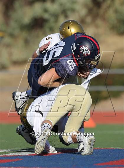 Thumbnail 3 in Skyline @ Woods Cross (UHSAA 4A Quarterfinal) photogallery.