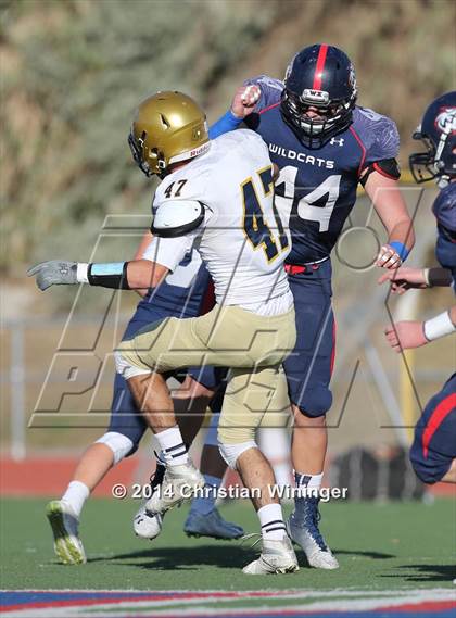 Thumbnail 1 in Skyline @ Woods Cross (UHSAA 4A Quarterfinal) photogallery.